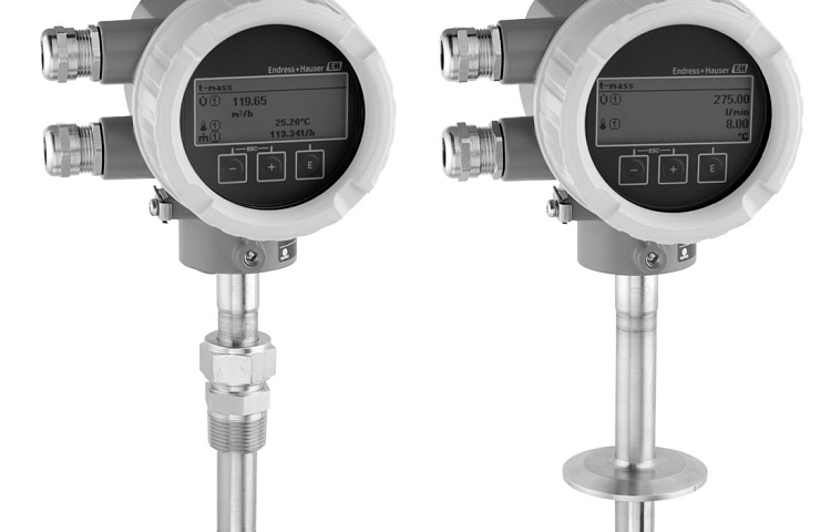 Тепловой массовый расходомер Proline t-mass T 150 Endress+Hauser